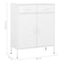 Lady Jillian -  Storage Cabinet White 80x35x101,5 cm Steel - Model 2